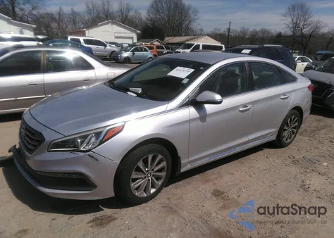 2015 Hyundai Sonata Sport from USA, damaged, VIN 5NPE34AF5FH123408